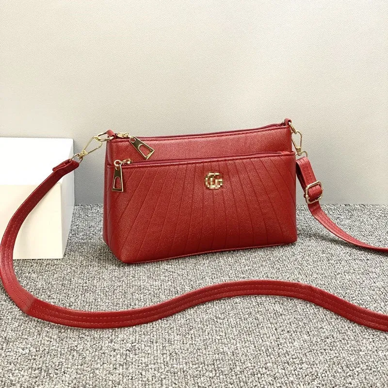 Women's For Mom Simple Underarm Mobile Stall Crossbody Bags