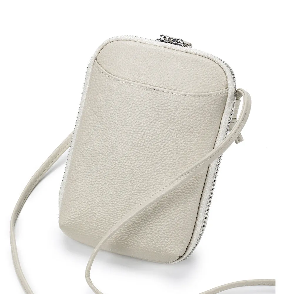 Women's Genuine Leather Design Mobile Simple Fashion Phone Bags