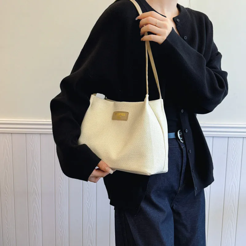 Women's Good Texture Fashion Popular Simple Western Shoulder Bags