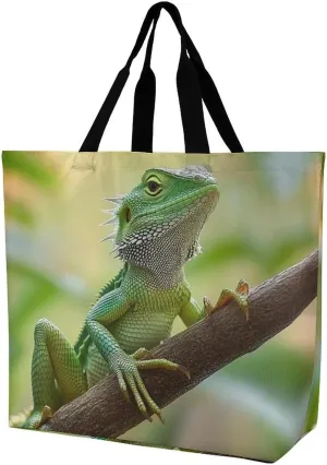 Women's Grocery Tote Bag, Multipurpose Large Shopping Shoulder Bag Reusable Storage Bags