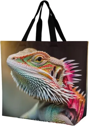 Women's Grocery Tote Bag, Multipurpose Large Shopping Shoulder Bag Reusable Storage Bags