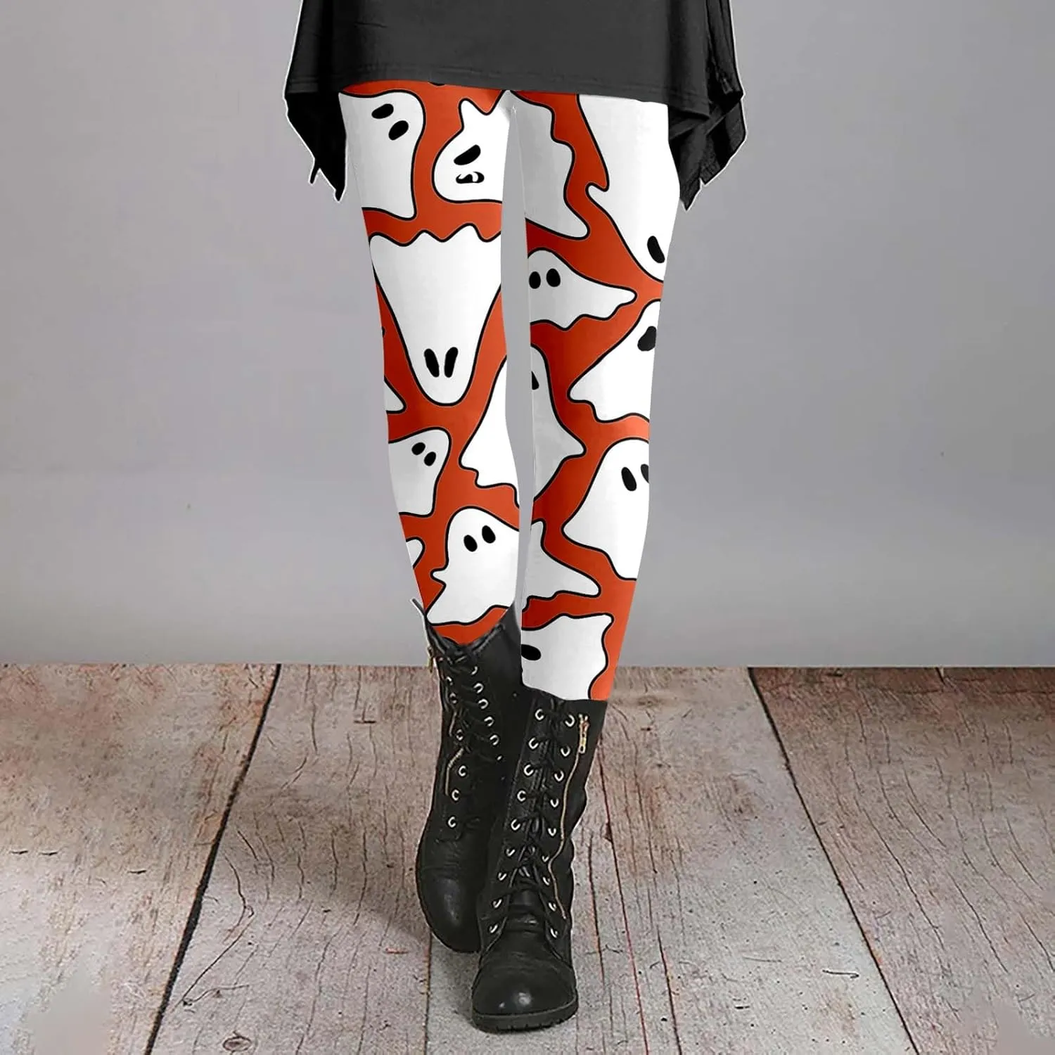 Women's Halloween Graphic Skinny Leggings Leggings Workout Sport Trousers Pants Womens Halloween Leggings 2024 Fall