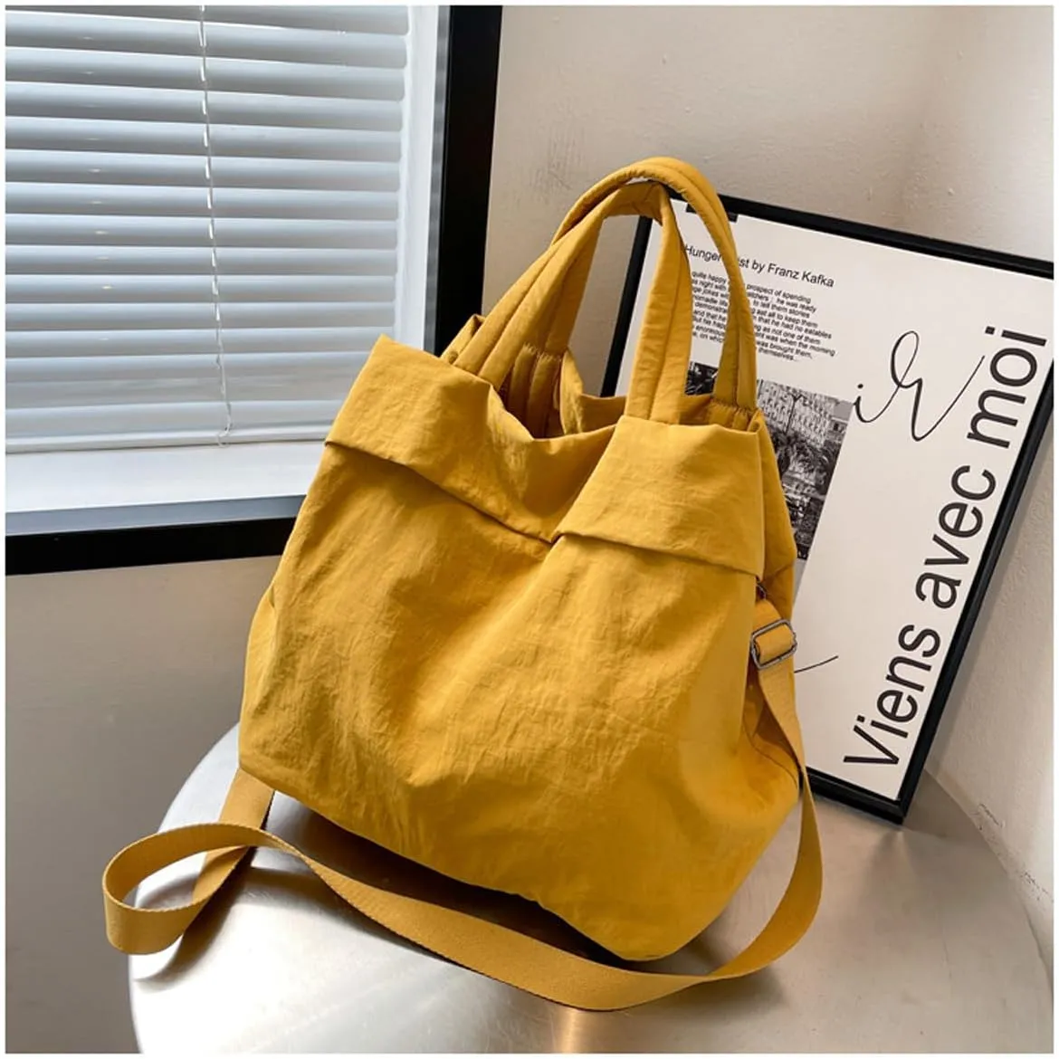 Women's handbag Japanese casual lightweight nylon cloth handbag shoulder crossbody bag