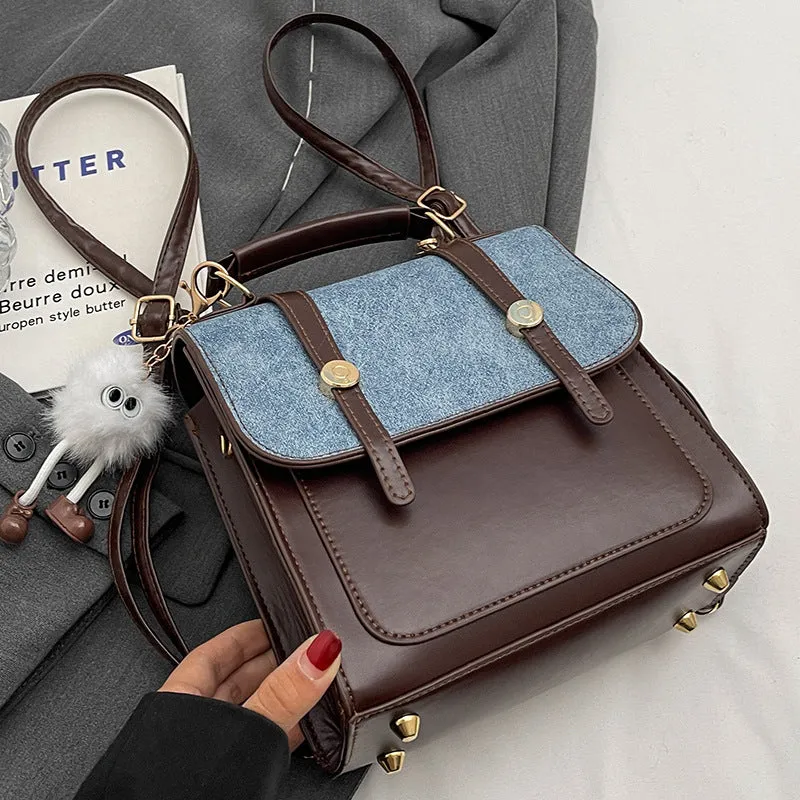Women's Innovative Attractive Vintage Niche Textured Crossbody Bags