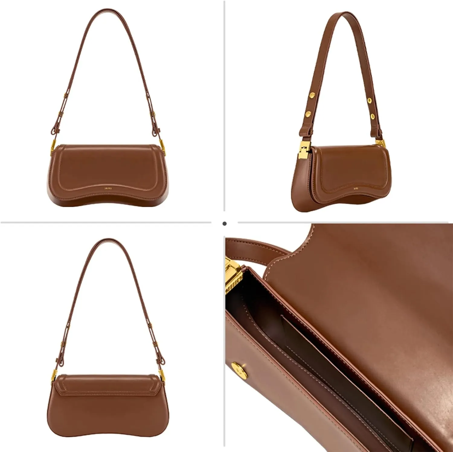 Women's Joy Black Shoulder Bag - Stylish & Versatile Handbag for Everyday Use