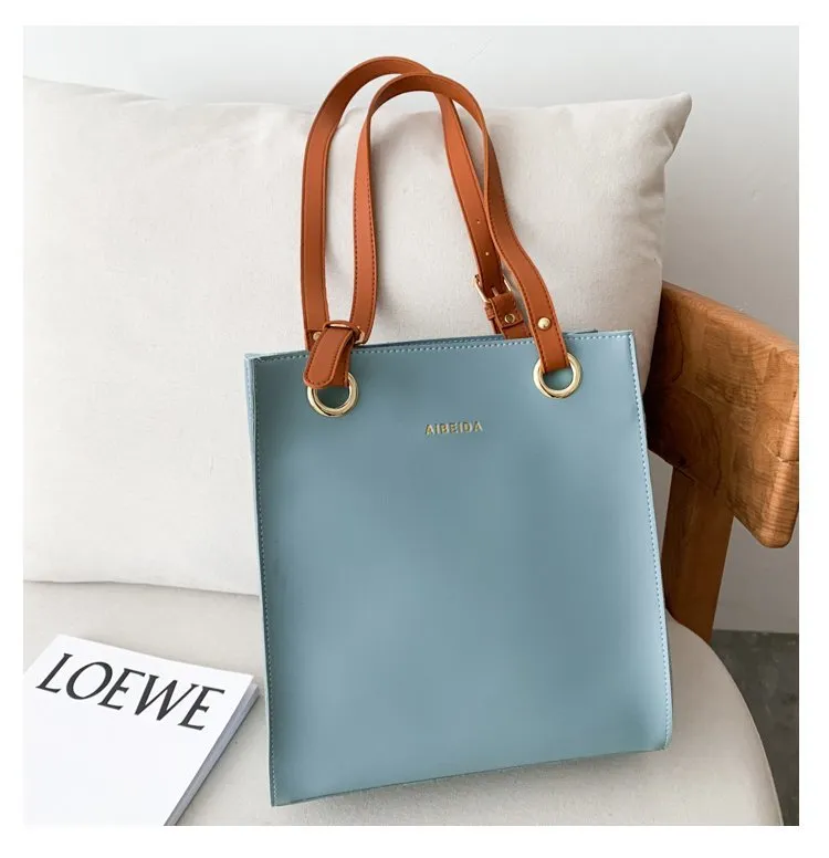 Women's Korean Fashion Simple Large Capacity Shoulder Bags