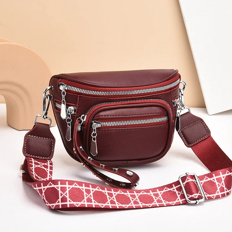Women's Korean Simple Summer Di Xi Shoulder Bags