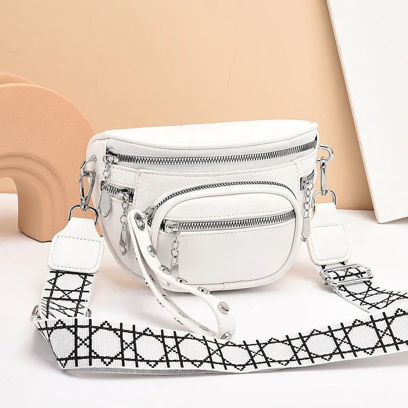 Women's Korean Simple Summer Di Xi Shoulder Bags