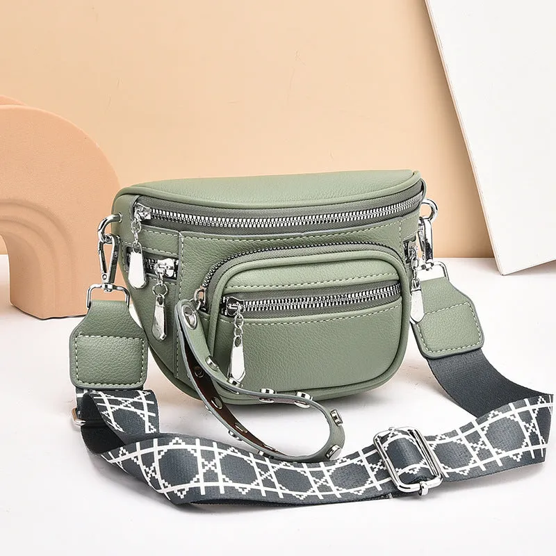 Women's Korean Simple Summer Di Xi Shoulder Bags