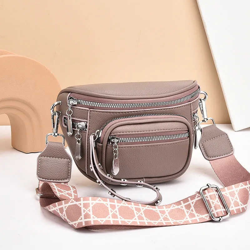 Women's Korean Simple Summer Di Xi Shoulder Bags