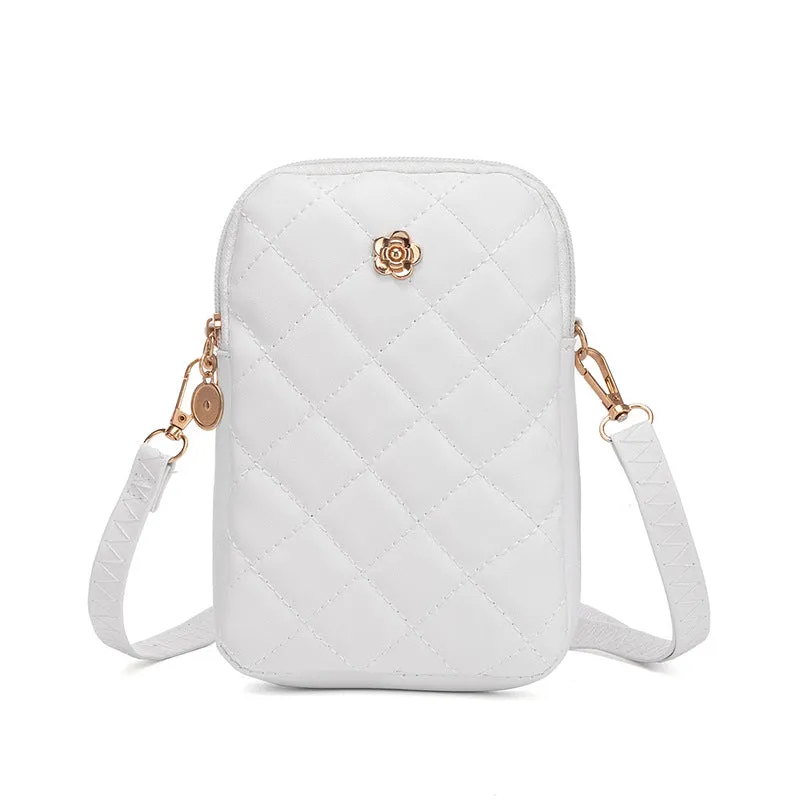 Women's Korean Simple Vertical Mobile Summer Crossbody Bags