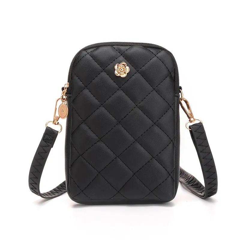 Women's Korean Simple Vertical Mobile Summer Crossbody Bags
