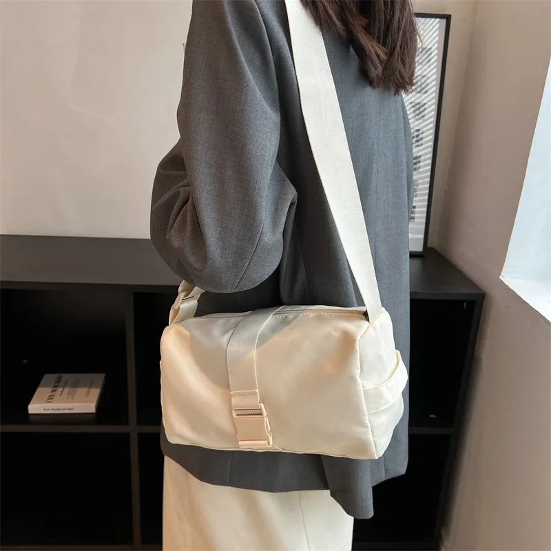 Women's Korean Style Summer Fashion Boston Simple Shoulder Bags