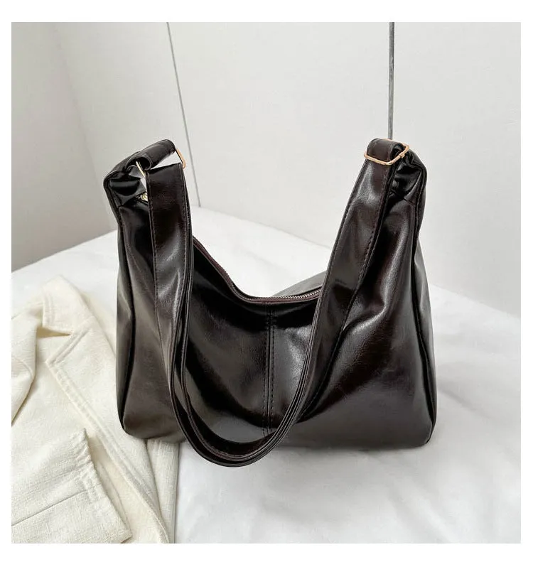 Women's Korean Version For Commuter Fashion Simple Shoulder Bags