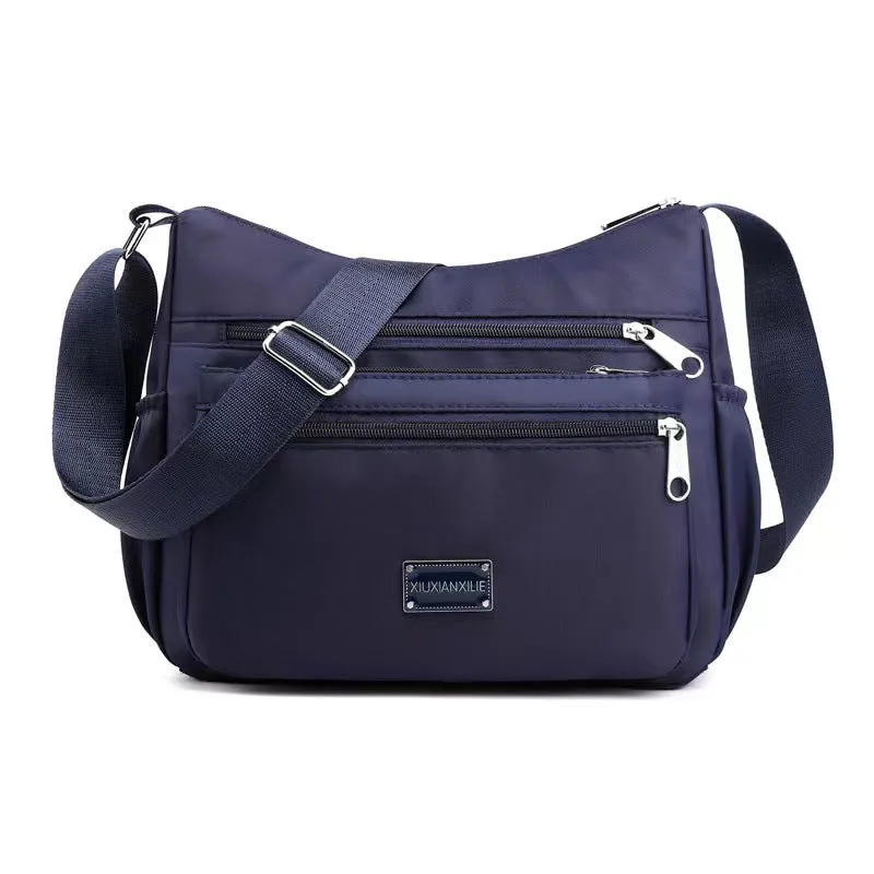 Women's Large Capacity Nylon Canvas Mother Business Shoulder Bags