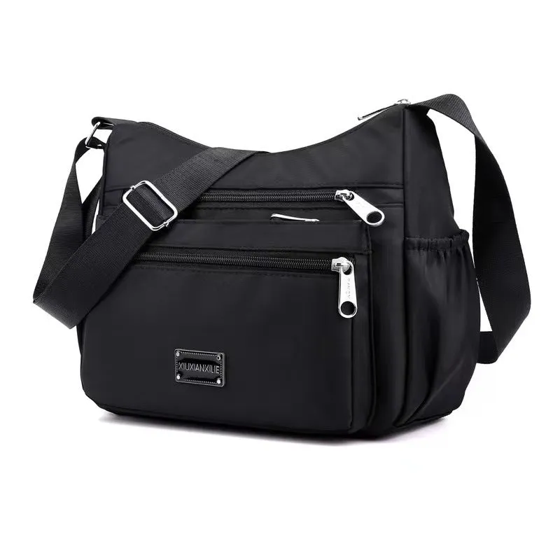 Women's Large Capacity Nylon Canvas Mother Business Shoulder Bags