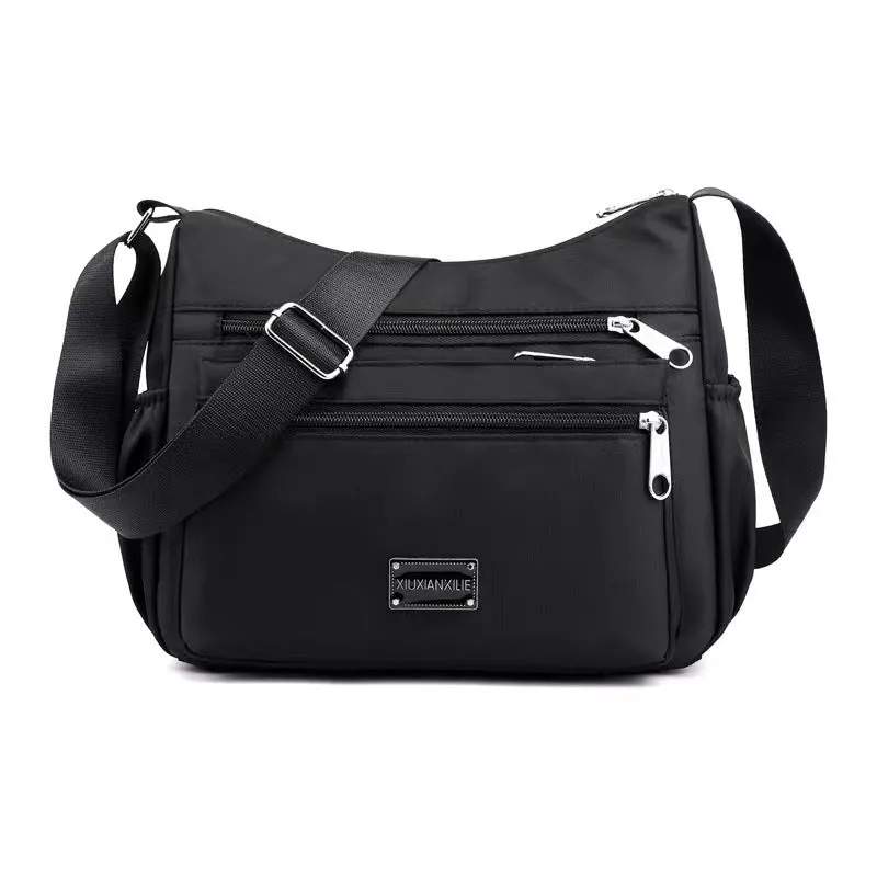 Women's Large Capacity Nylon Canvas Mother Business Shoulder Bags
