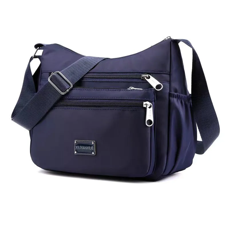 Women's Large Capacity Nylon Canvas Mother Business Shoulder Bags