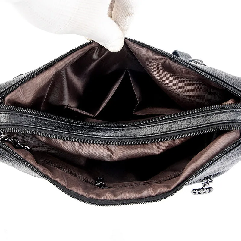 Women's Leather For Woman Fashion Soft Mother Crossbody Bags