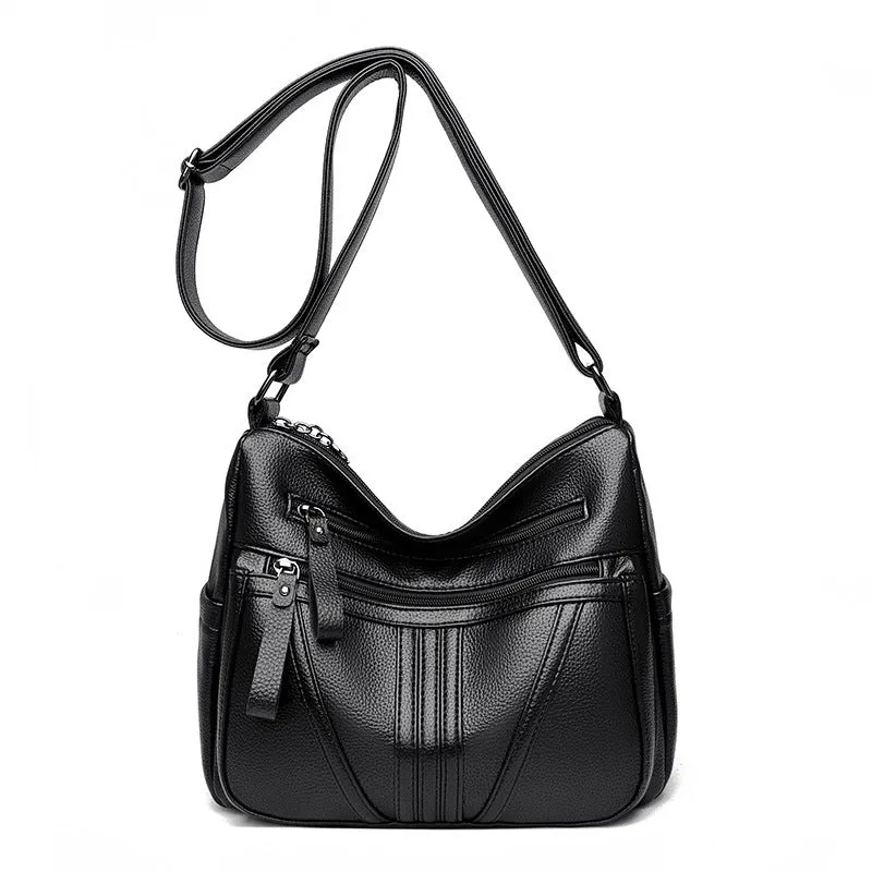Women's Leather For Woman Fashion Soft Mother Crossbody Bags