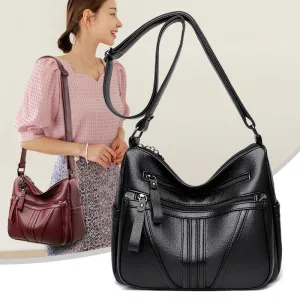 Women's Leather For Woman Fashion Soft Mother Crossbody Bags