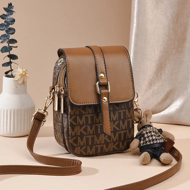 Women's Live Broadcast Mobile Female Retro Packet Bags