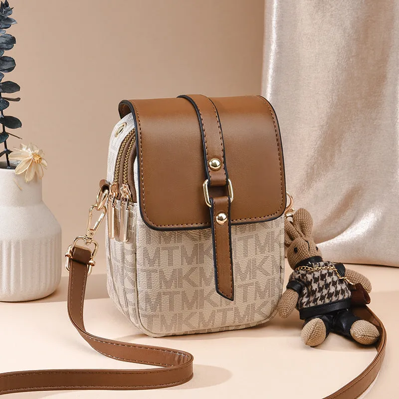 Women's Live Broadcast Mobile Female Retro Packet Bags