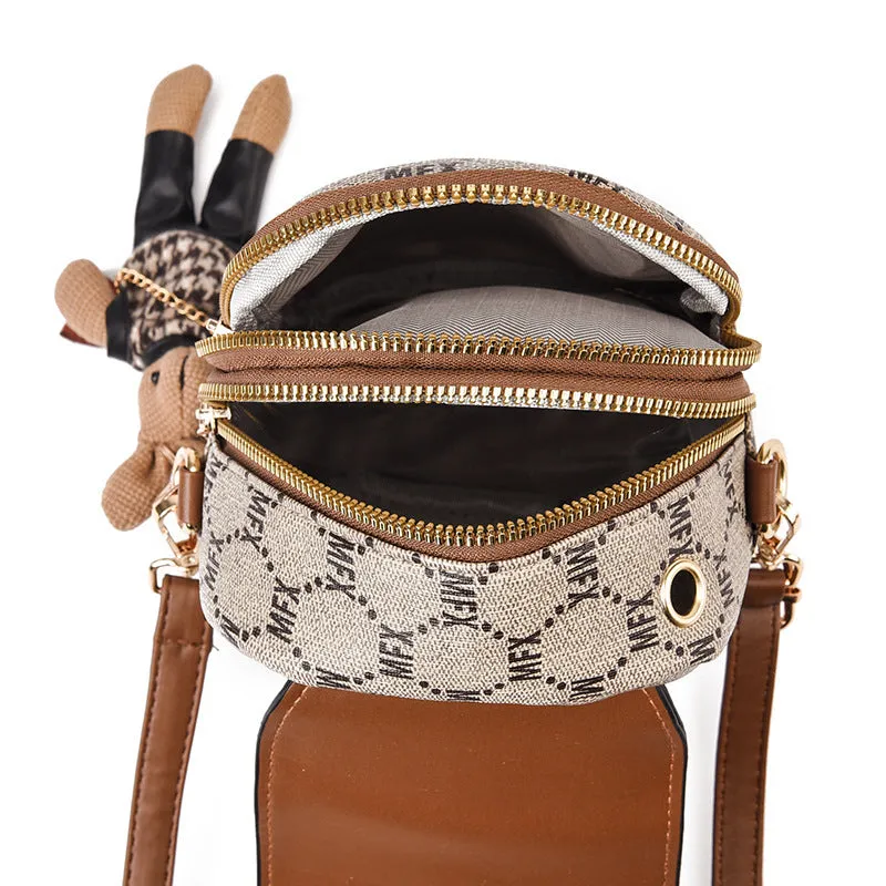 Women's Live Broadcast Mobile Female Retro Packet Bags