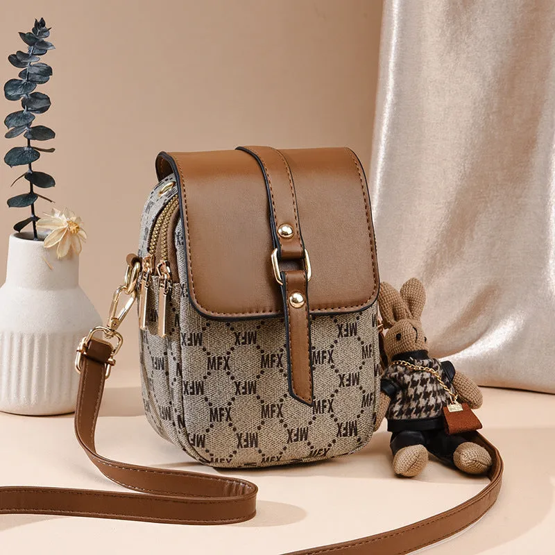 Women's Live Broadcast Mobile Female Retro Packet Bags