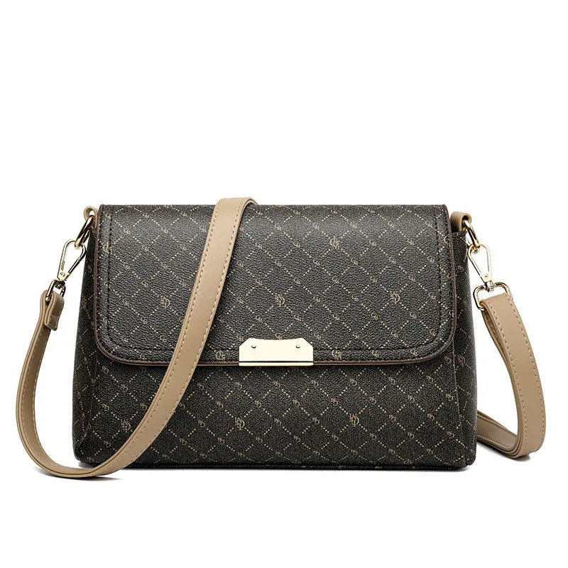 Women's Niche Printed Large Capacity Fashion Crossbody Bags