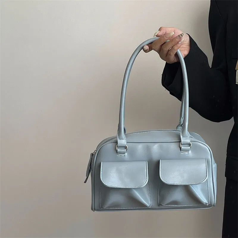 Women's Niche Underarm Large Capacity Retro Simple Shoulder Bags