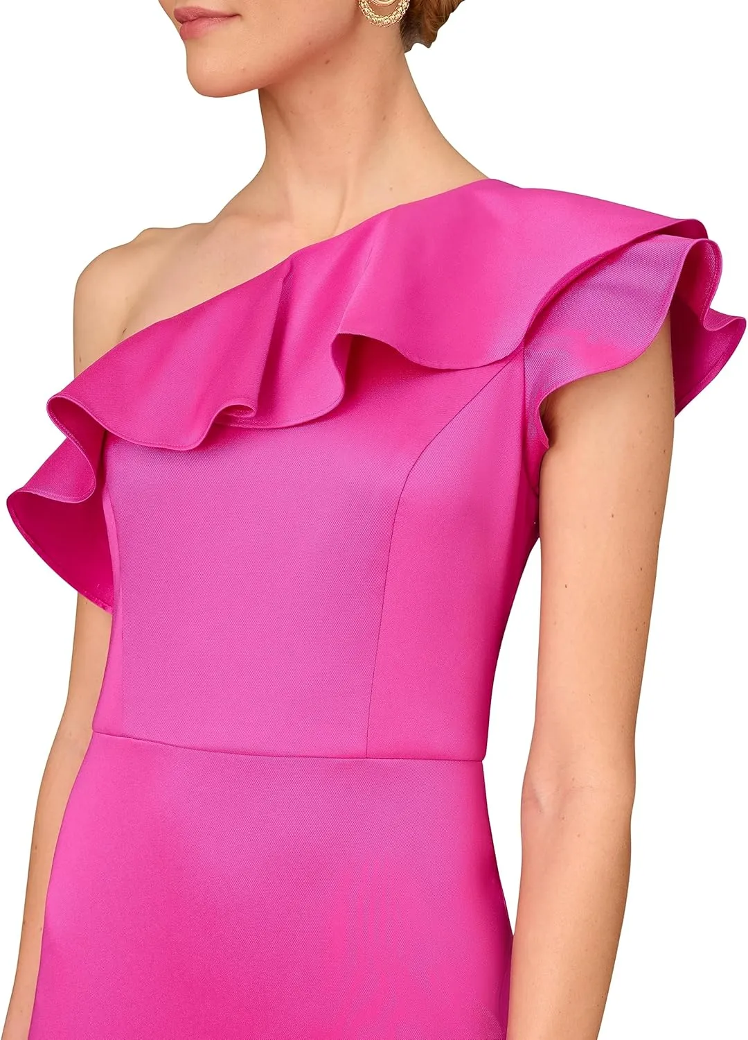 Women's One Shoulder A-line Gown