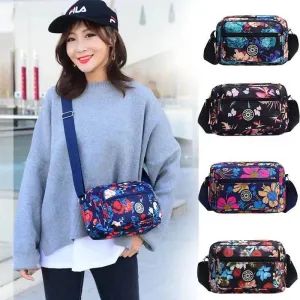 Women's Oxford Quantity Discount Stall Flower Crossbody Bags