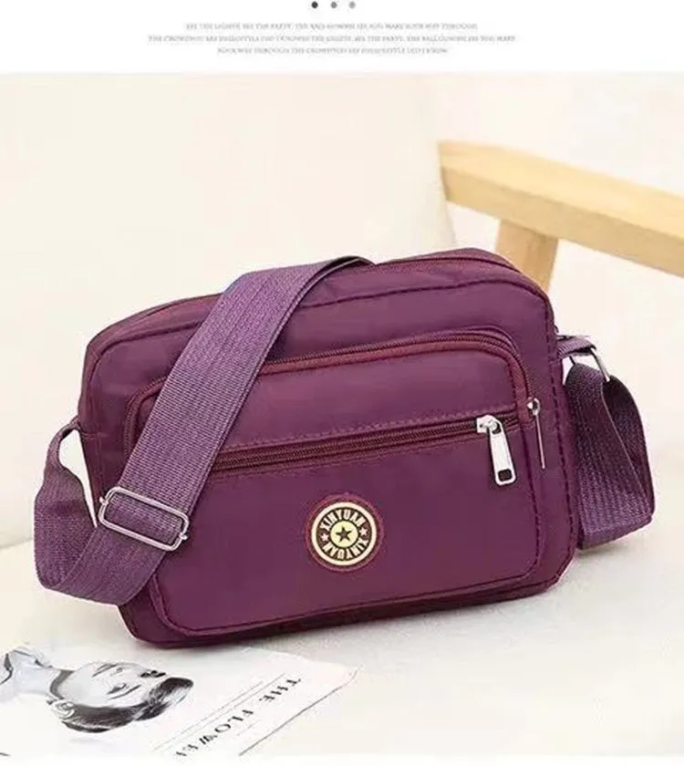 Women's Oxford Quantity Discount Stall Flower Crossbody Bags