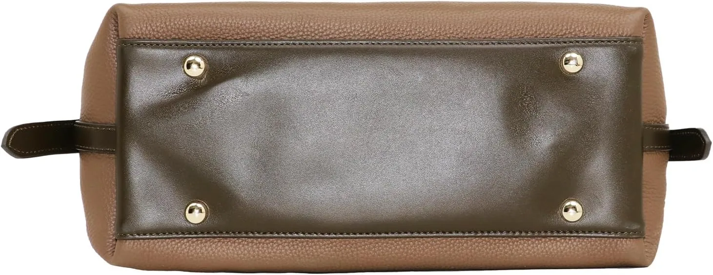 Women's Pleated Cowhide Single Shoulder Crossbody Bag