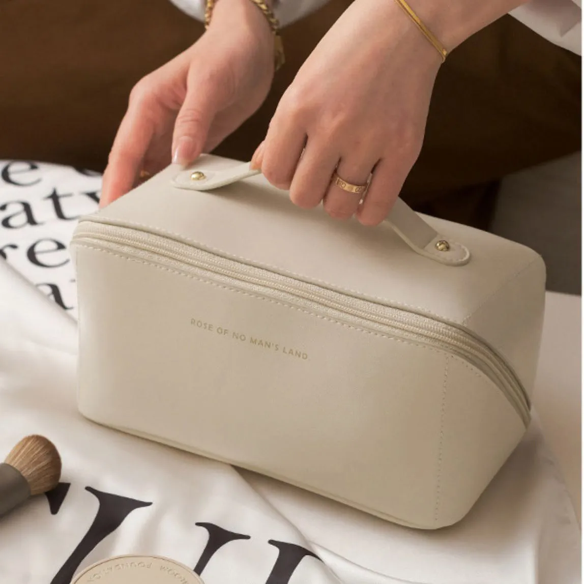 Women's Portable Large Capacity High Sense Wash Cosmetic Bags