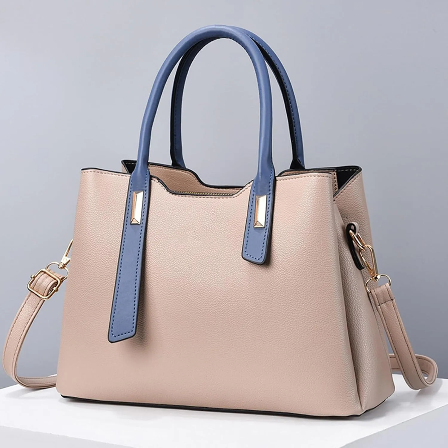 Women's PU Leather Handbag, Large Capacity Shoulder Purse, Design for Daily Use, Stylish and Versatile, Ideal Choice