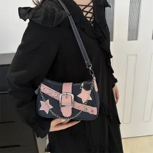Women's Retro Minority Simple Underarm Fashion Portable Shoulder Bags