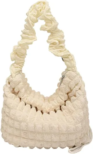 Women's Shoulder Bag with Large Capacity Simple Cloud Bag Sweet Underarm Bag for Women Stylish Shoulder Bag Korean Bag