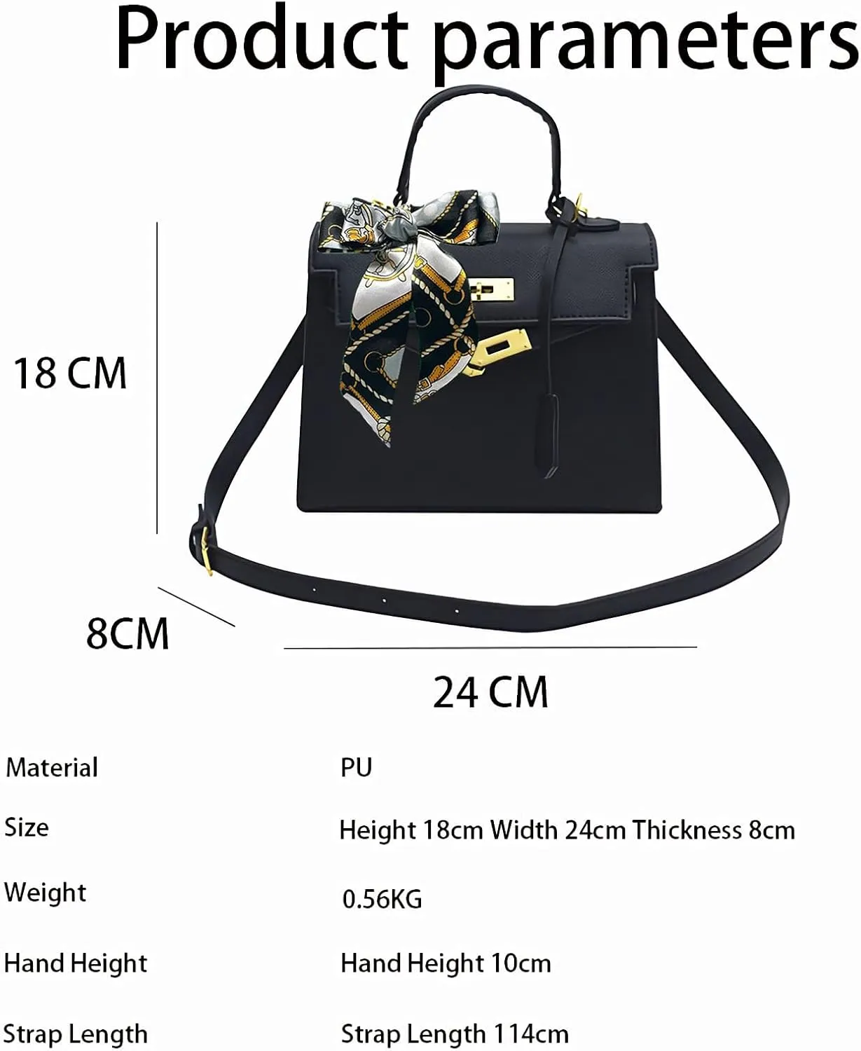 Women's Simple Underarm Purses PU Handbags Adjustable Strap Shoulder Bag and Crossbody Bags