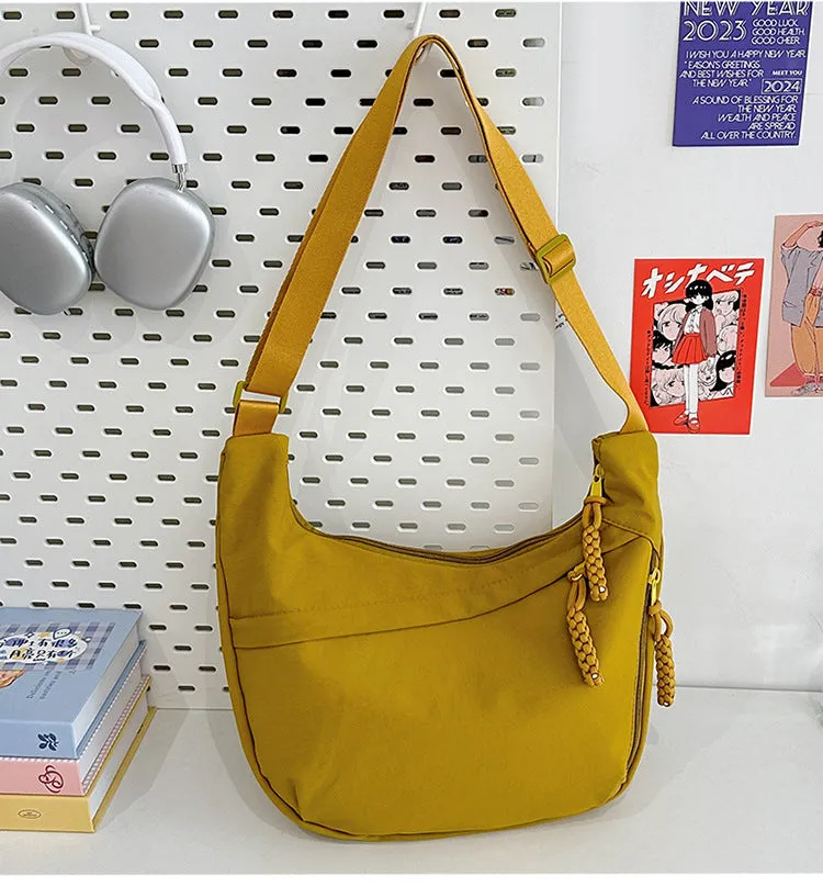 Women's Soft Macaron Versatile Large Capacity Style Shoulder Bags