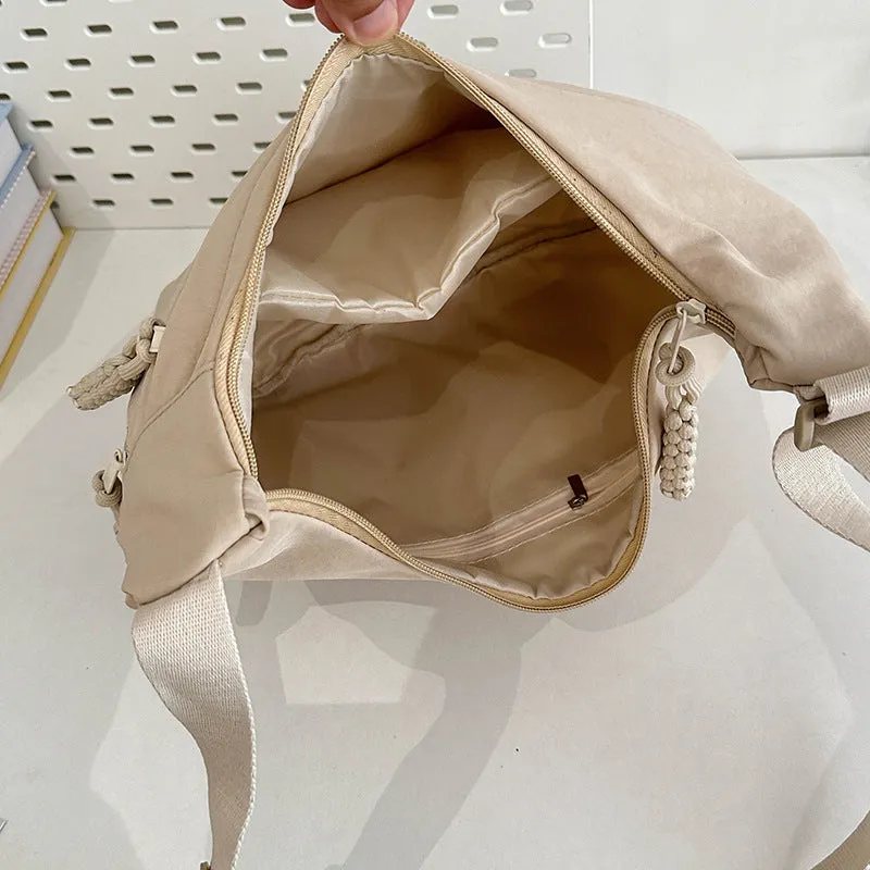Women's Soft Macaron Versatile Large Capacity Style Shoulder Bags