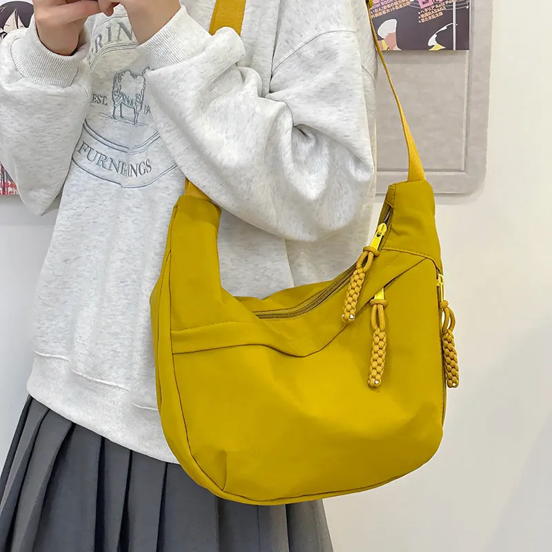Women's Soft Macaron Versatile Large Capacity Style Shoulder Bags
