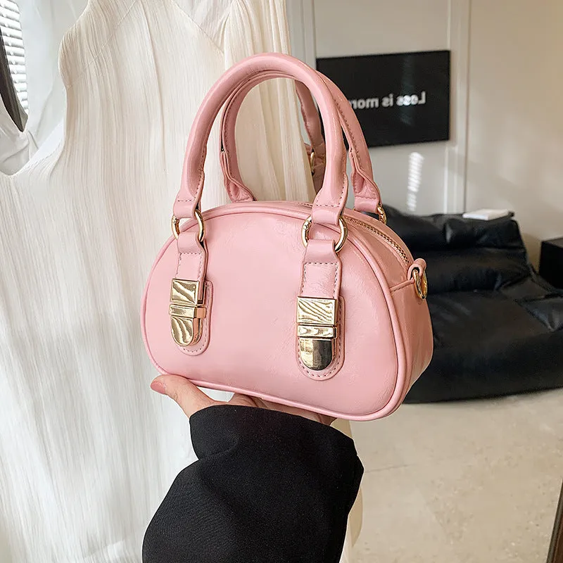 Women's Spring Retro Easy Matching Portable Crossbody Bags