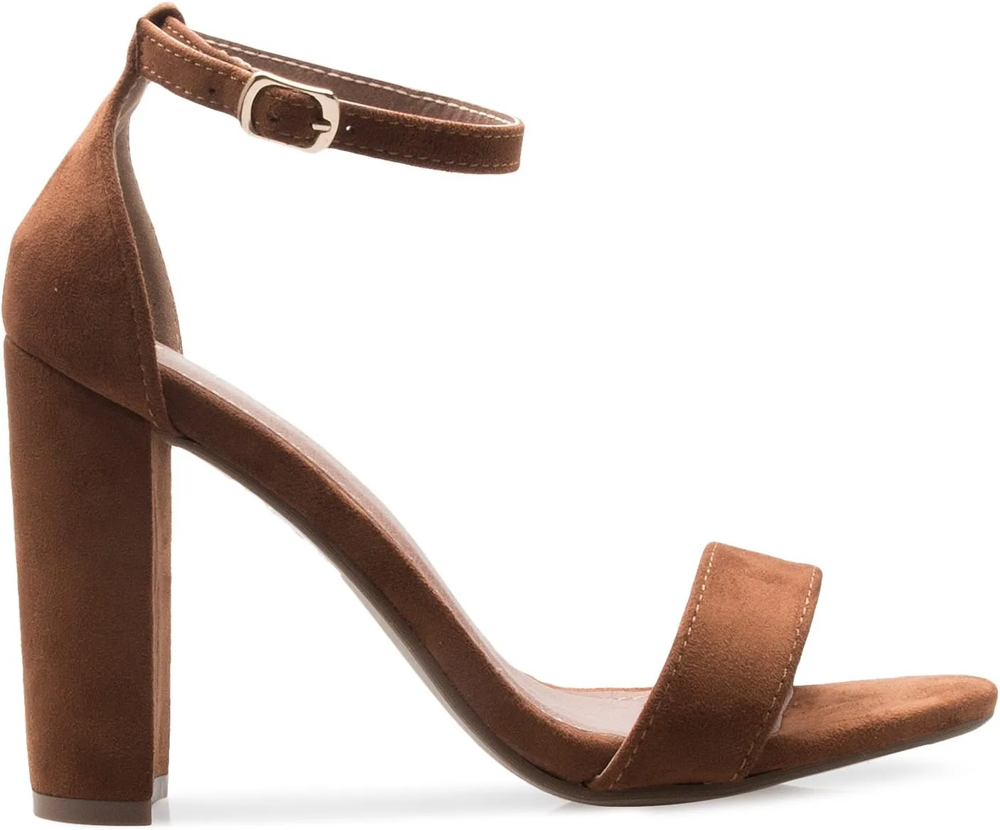 Women's Strappy Chunky Block High Heel - Formal, Wedding, Party ? Simple Classic Pump