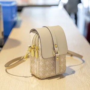 Women's Summer Light Luxury Double Partition Large Crossbody Bags