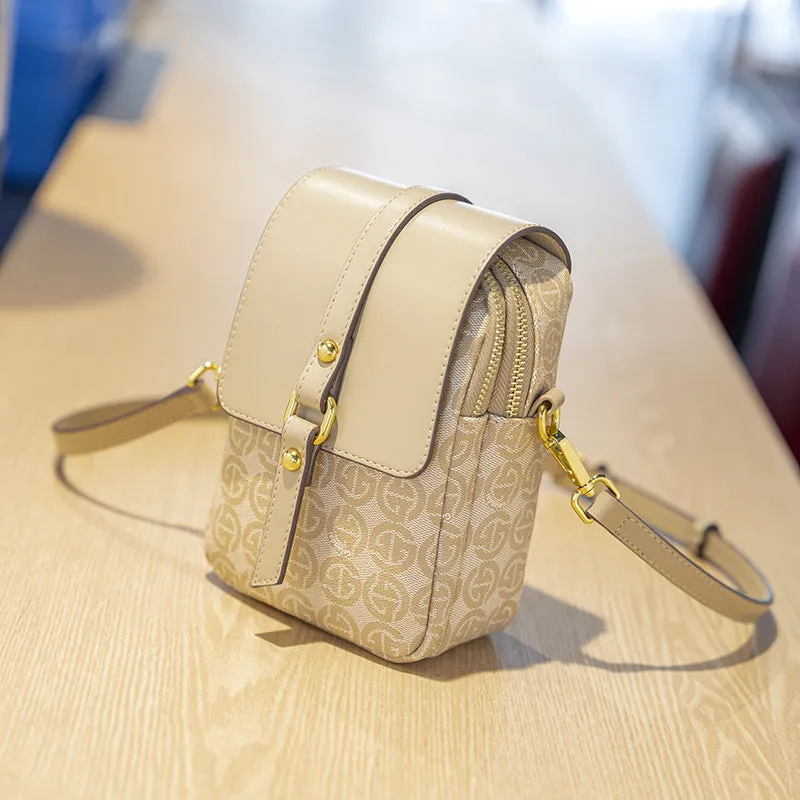 Women's Summer Light Luxury Double Partition Large Crossbody Bags