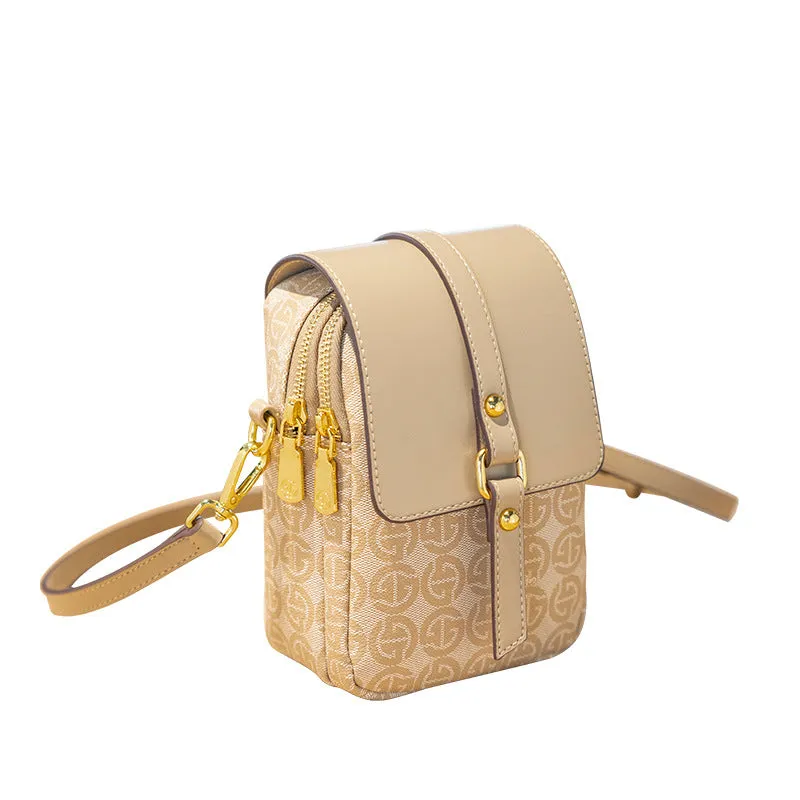 Women's Summer Light Luxury Double Partition Large Crossbody Bags