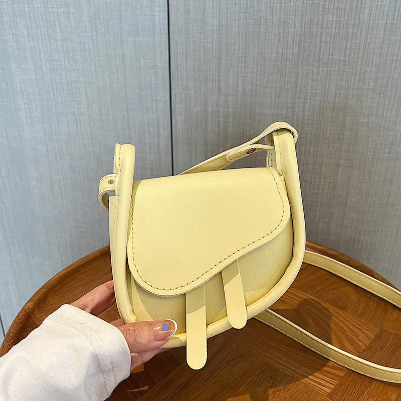 Women's Summer Mini Saddle Fashion Fashionable Korean Crossbody Bags
