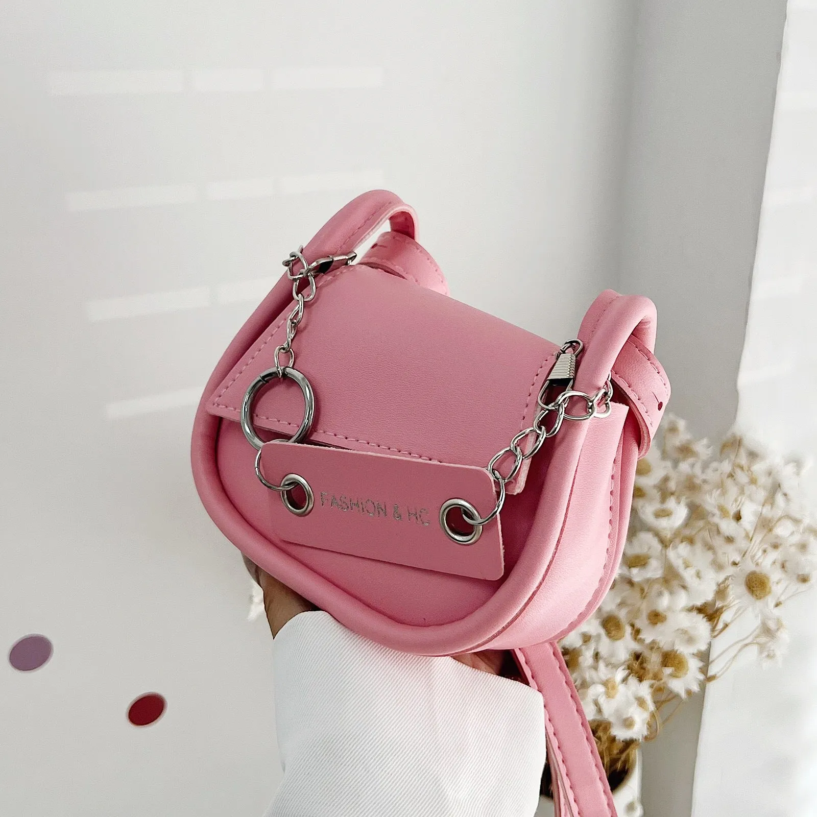 Women's Summer Mini Saddle Fashion Fashionable Korean Crossbody Bags